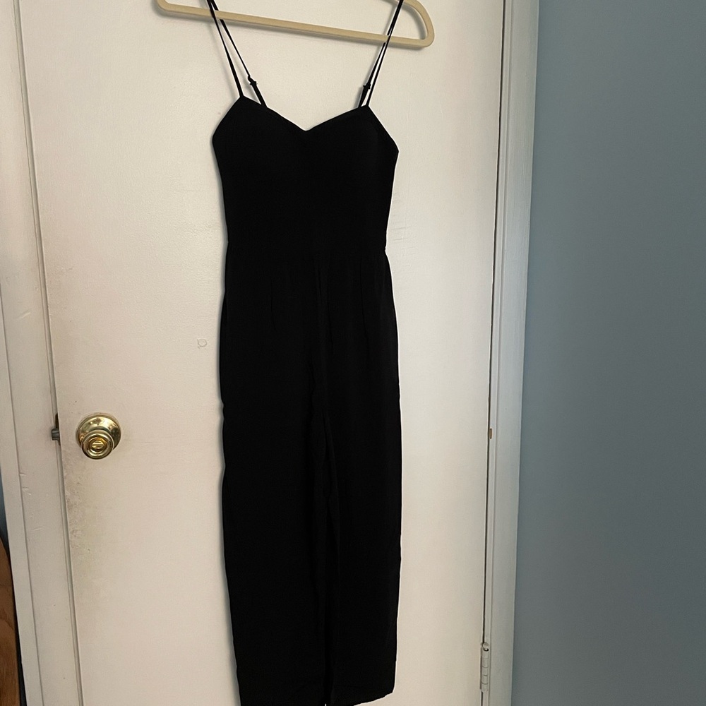 Target Black Spaghetti Strap Jumpsuit